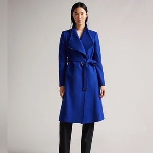 TED BAKER SANDRA BLUE WOOL